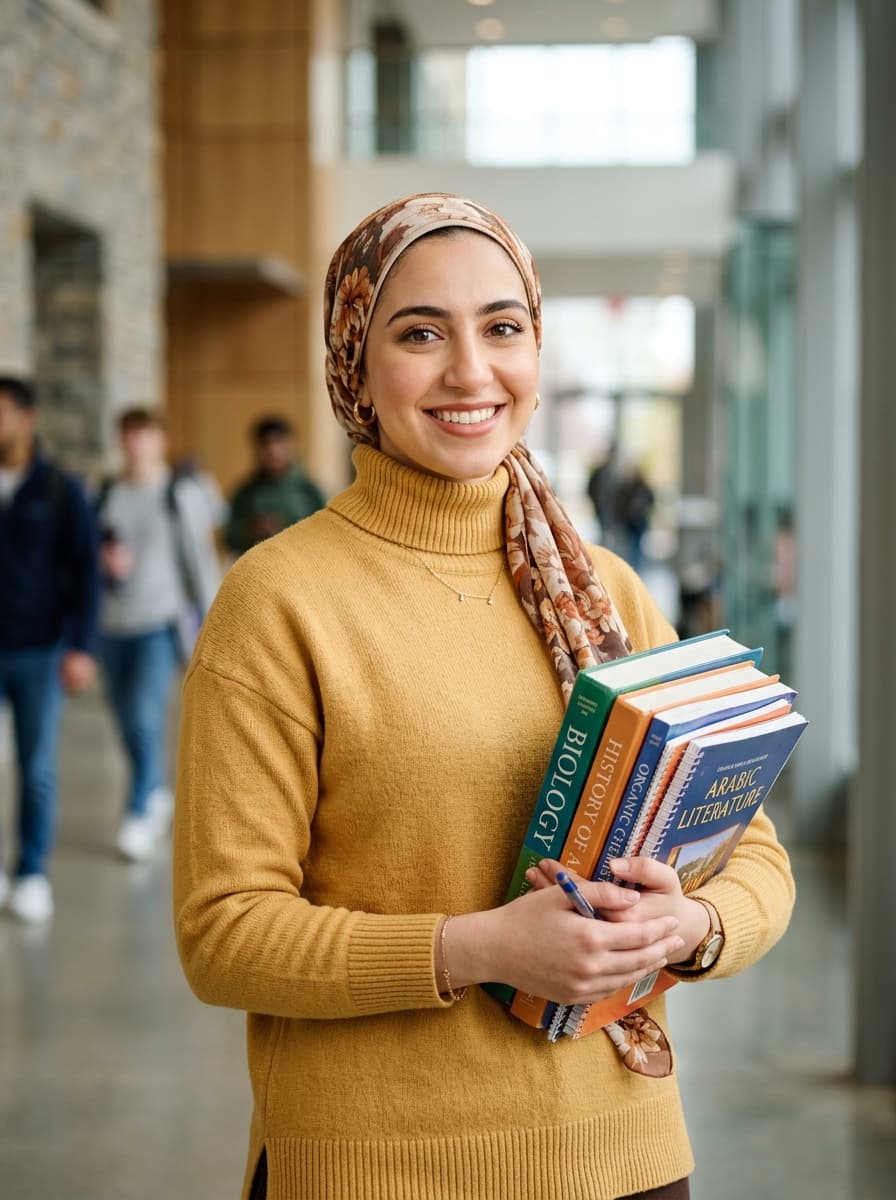 طالبة دراسات عربية وثقافة